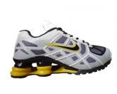 Tênis Nike Shox Turbo 12 Branco e Amarelo MOD:10699
