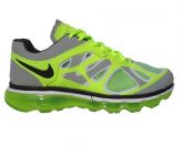 Tênis Nike Air Max 2012 Grafite e Verde Limão MOD:10351