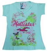 Camisa Hollister Feminina Gola V MOD:70860