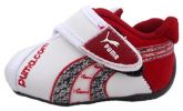 Tênis Puma Bebê Branco e Vermelho MOD:10310