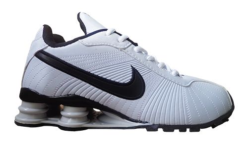 Nike Shox Turbo V Branco e Preto MOD:10503