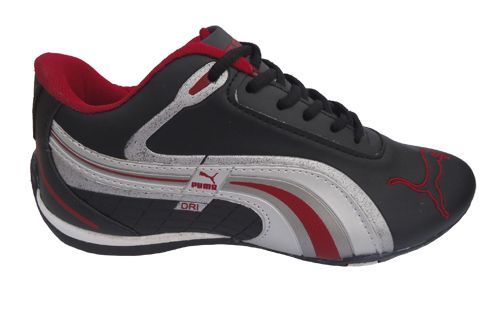 Tênis Puma Dri Preto e Vermelho MOD:10094